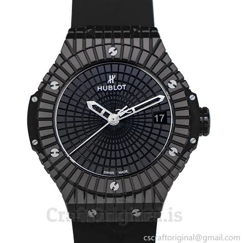 Hublot Big Bang Caviar Automatic Black Dial Men's Watch 